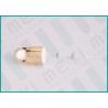 Buy cheap 18/410 Glass Dropper Bottles Dropper With ABS Material UV Shiny Silver / Gold Cap from wholesalers
