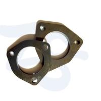 Buy cheap Welding Parts Laser Cutting Fabrication Stainless Steel Flat Flange For Railway product