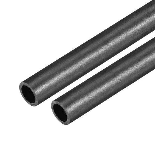 Buy cheap Plain Epoxy Pultruded Carbon Fiber Tube Small Tolerance Range from wholesalers