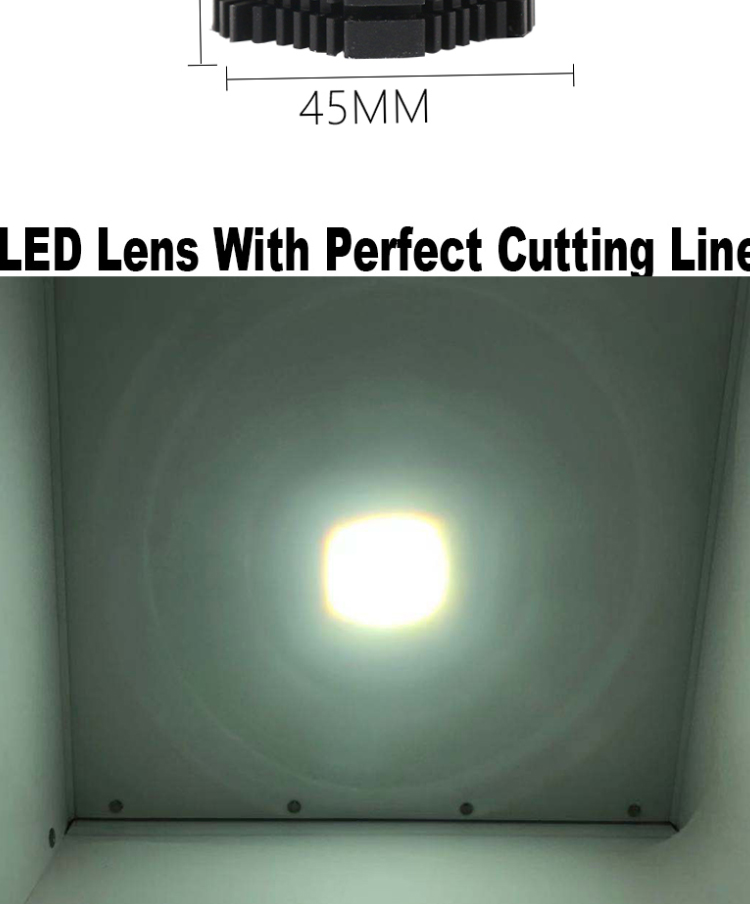 new car detailing light laser led light lens long range lamp off-road vehicle roof refitting headlamp led headlight kits