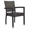 Buy cheap Black 1.2mm Thickness Aluminum Tube Outdoor Table Chairs from wholesalers