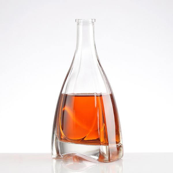 Buy cheap 500ml High Transparent Liquor Glass Bottle for Whiskey Manufactured by Flint from wholesalers