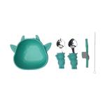 Buy cheap Imp Shape Reusable Silicone Baby Feeding Set Non Slip Bpa Free Bowl Customized from wholesalers