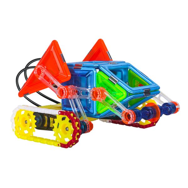Buy cheap Remote Controlled Motor Magnetic Tiles Car Set Locomotive Vanguard Warriors Toys from wholesalers