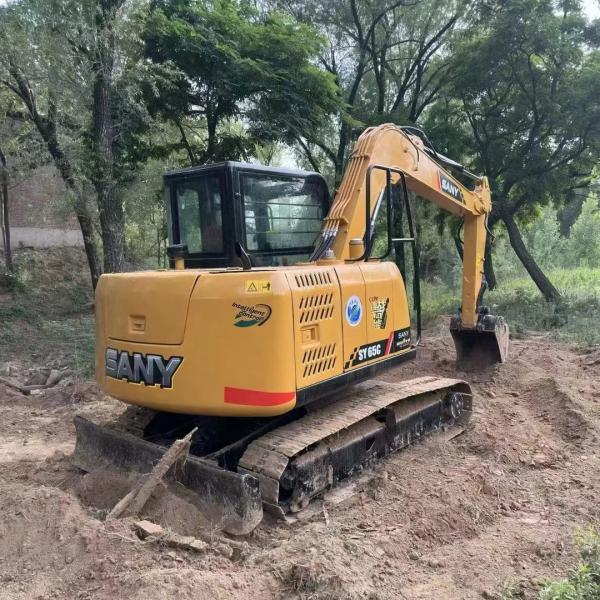 Buy cheap Low Working Sany Sy65c Used Excavator with Excellent Performance and Original Color from wholesalers