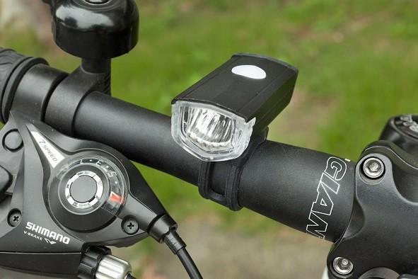 Buy cheap 1W Bicycle Front Headlights 60lm , Rechargeable Front Bike Light Mount from wholesalers