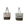 Buy cheap ECO Friendly Fashion Summer Tote Handbag Bohemian Handmade Bali Bags Straw Beach Bag Cotton Canvas Shopping Bags from wholesalers