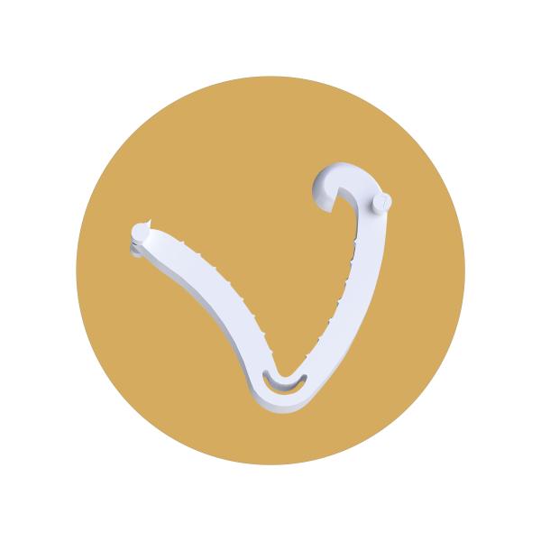 Buy cheap Laparoscopic Surgical Instruments QueuesClip TM Multiple Polymer Ligating Clips from wholesalers