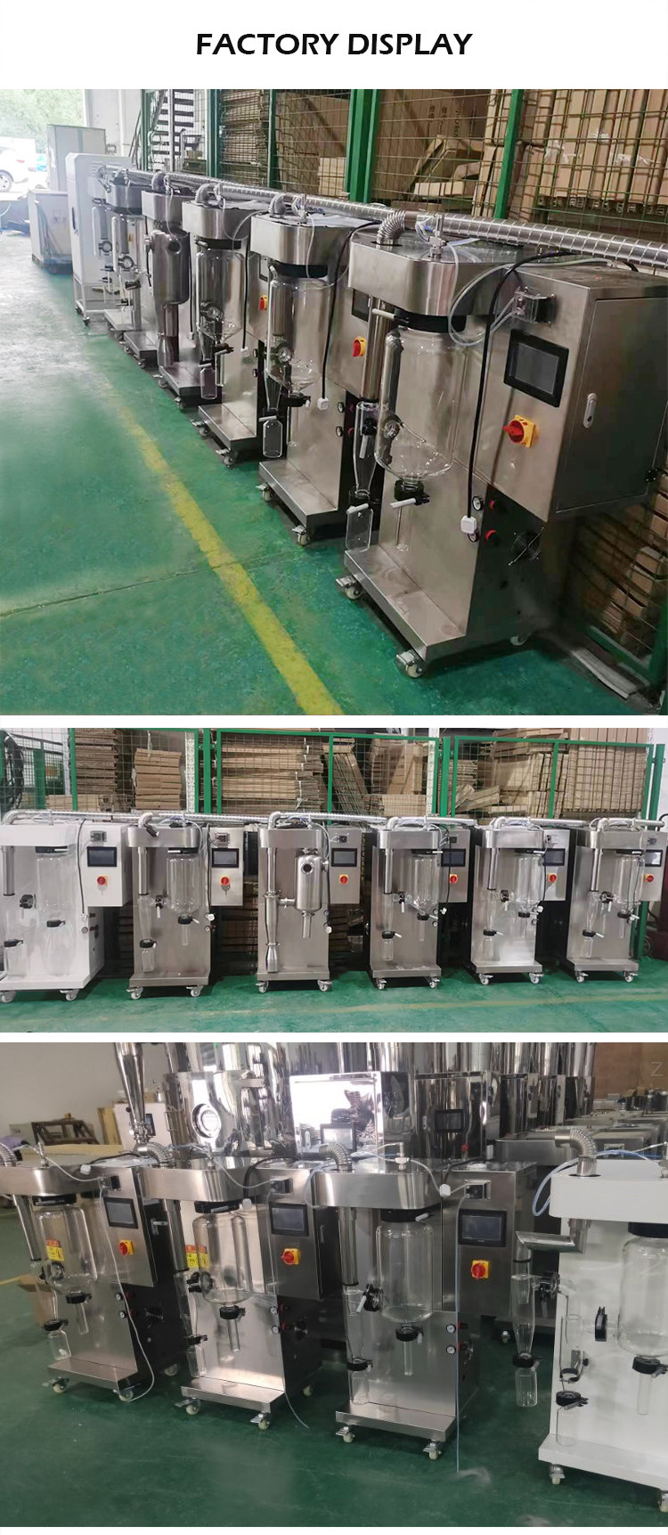 Milk Spray Dryer Machine Spray Dryer Manufacturer Spray Drying Equipment For Juice Coffee