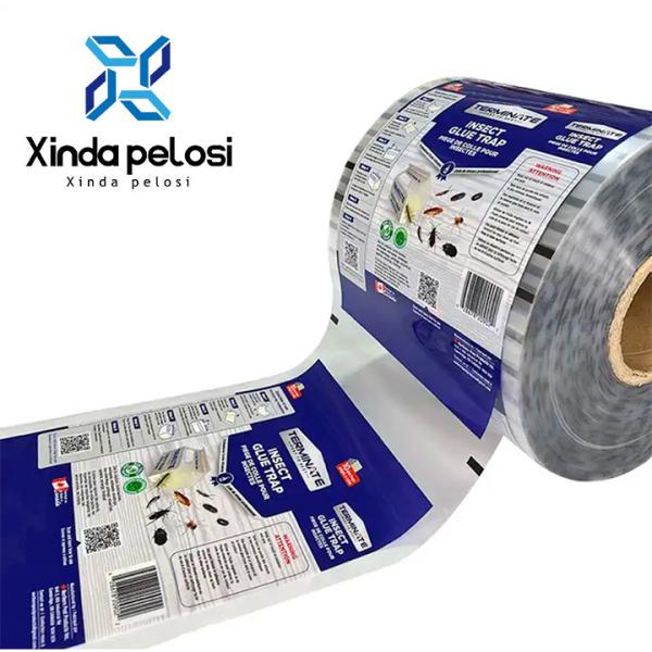 Buy cheap Durable Plastic Bag Materials Printed Packaging Film Roll 100 Microns For Potato Chips from wholesalers