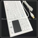 Washable 122 Key USB PS2 Medical Silicone Keyboard