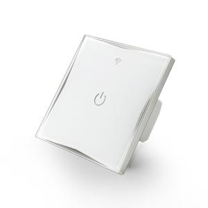 Wholesale European Standard 1 Gang Smart Wifi Light Switch Compatible With Alexa Google Home from china suppliers