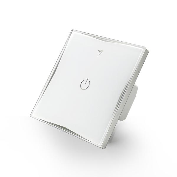 Buy cheap European Standard 1 Gang Smart Wifi Light Switch Compatible With Alexa Google Home from wholesalers