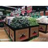 Buy cheap Metal Wooden Fruit And Vegetable Display Stand TGL OEM ISO9001 Certification from wholesalers