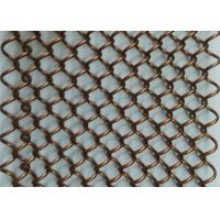 Buy cheap Chain Link Decorative Wire Mesh 40% - 85% Open Area ISO9001 Approved product