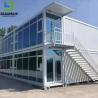 Buy cheap 20FT 40FT Flat Pack Luxury Prefab Container Homes Double Wing Custom Layout from wholesalers