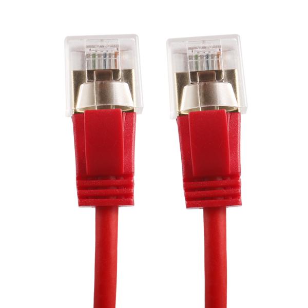 Buy cheap 500MHZ FTP Cat6a Copper Patch Cords Extra Slim STP Slim Ethernet Patch Lead from wholesalers
