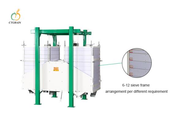 Buy cheap Wheat Flour Mill Grain Milling Equipment With Wooden Sieve Frame from wholesalers