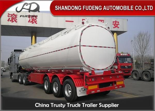 Buy cheap Aluminum 28t Capacity 45000 Liters Fuel Tanker Semi Trailer from wholesalers