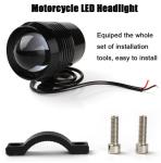 6000lm Waterproof U2 Laser Gun LED Light For Motorcycle