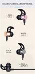 SLS-100 Bluetooth earphone Stereo Magnetic Music Mic Remote Control Bluetooth