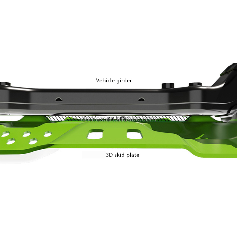 Easy Install 2019- Ford Raptor F150 Full Skid Plate Chassis Guard Board for Raptor F150
