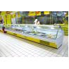 Buy cheap Remote Type -1-5 ℃ Fresh Meat Food Display Cabinets Produce Display Coolers from wholesalers