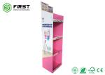 Custom Color Printed Cardboard Floor Displays , Cardboard Display Stands For