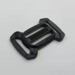 Custom Size Handbags Plastic Tri Glide Buckle Hand Polishing Surface
