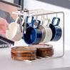 Buy cheap Set Of 12 Pieces Nordic Ceramic Tazas De Cafe Tea Cups And Saucers For Business Gifts from wholesalers