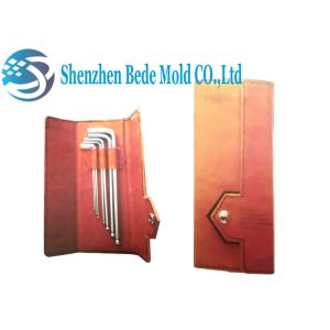 Overall Heat Treatment Hex Key Wrench , Hex Allen Key Set Bronze And Silver