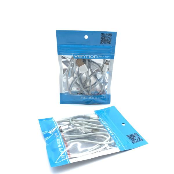 Buy cheap Resealable aluminum foil zipper pouch clear front mylar electronic packaging bag from wholesalers