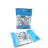Buy cheap Resealable aluminum foil zipper pouch clear front mylar electronic packaging bag from wholesalers