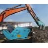 Buy cheap Hydraulic Compact Excavator Attachments , Mini Excavator Shear Attachments Convenient from wholesalers