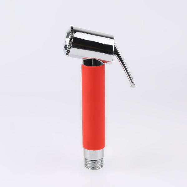 Buy cheap Red Blue Handheld Bidet Toilet Sprayer High Strength Long Service Life from wholesalers