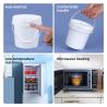 Buy cheap UMETASS 1Liter PP Plastic Ice Cream Cookies Honey Leak Proof Food Bucket Container from wholesalers