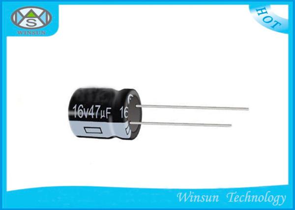 Buy cheap High Stability Aluminum Electrolytic Capacitors 47uF / 16V Capacitor FW Series from wholesalers