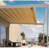 Buy cheap OEM Automatic Outdoor Awnings RGB 2.5M Pergola With Retractable Roof from wholesalers