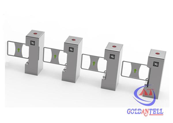 Buy cheap Pedestrian Traffic Portable entry Swing Barrier Gate from wholesalers