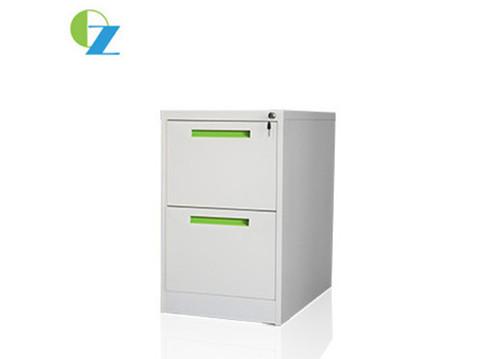 Buy cheap 730mm Height Office Vertical Steel Filing Cabinets With 2 Drawer Efficient Design from wholesalers
