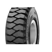 Buy cheap 23x9-10 Solid Forklift Tires 301 Deep Groove Block Pattern 6.50 Rim product