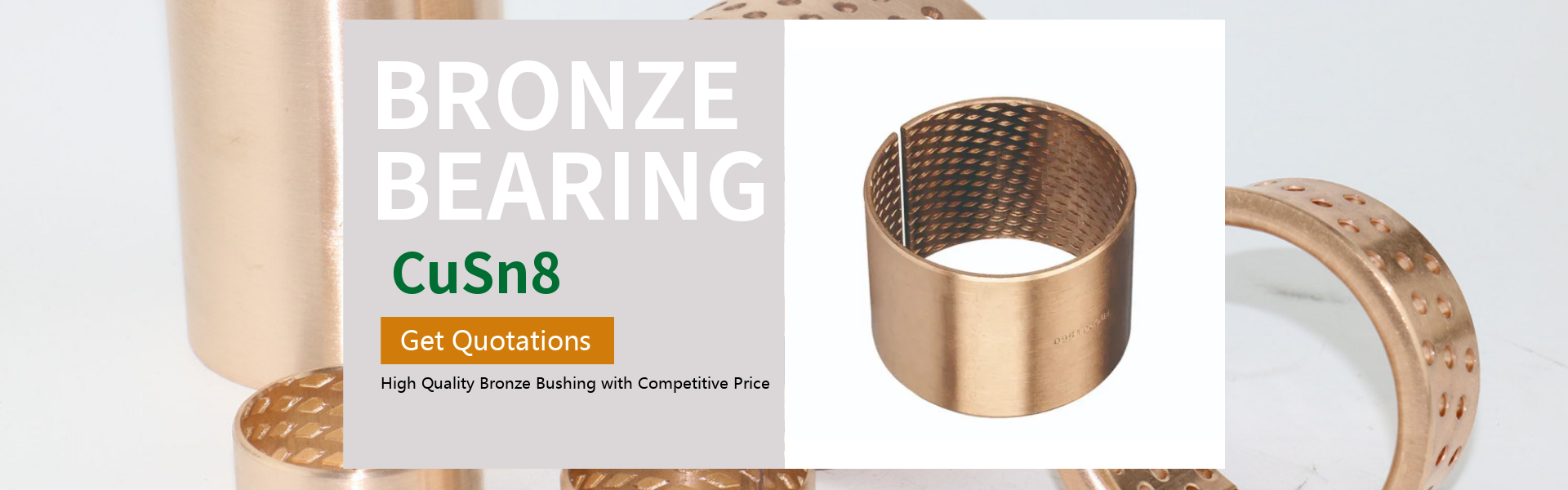 wrapped bronze bushing