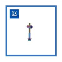 Buy cheap Outdoor Parts Titanium Screws Seatpost Screw Blue Purple Color Paint product