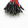 Buy cheap Diameter 0.6mm Pin Male To Male Breadboard Jumper Wires ROHS Certificated from wholesalers