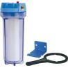 Buy cheap Clear And Blue Water Filter Parts , Refillable Filter Cartridge Housing from wholesalers