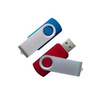 Buy cheap Swivel Gift USB Flash Drive 2GB 4GB 8GB Logo Custom Printing Plastic Case Gift product