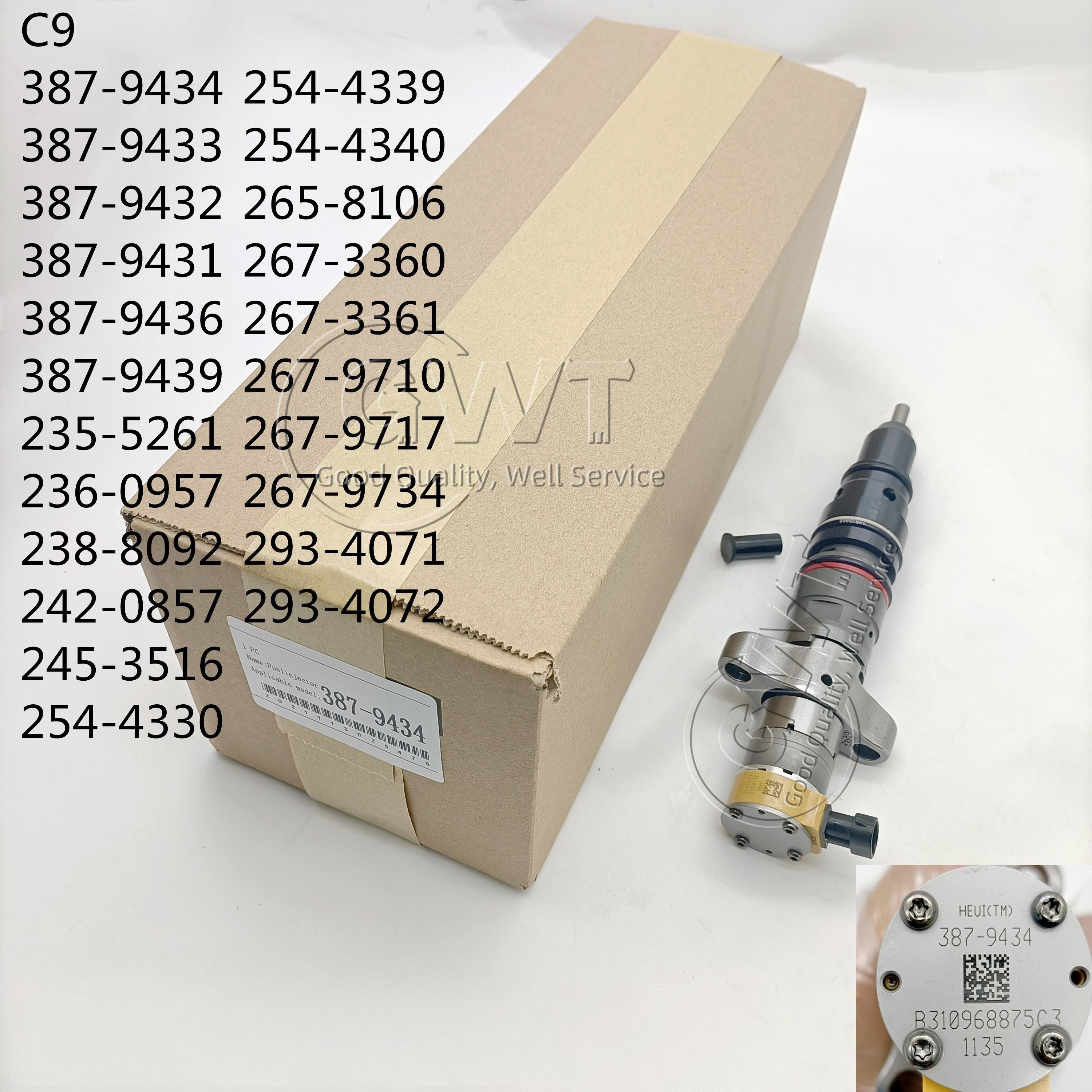 Diesel Injectors 10R-7225 387-9428 268-1835 276-8307