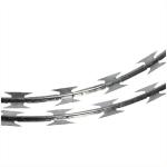 Wear Resisting Bto 22 Concertina Barbed Razor Wire Anti Climbing