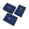 Buy cheap Navy Blue Custom Luxury Cosmetic Packaging Gift Boxes For Perfume Glass Bottle from wholesalers