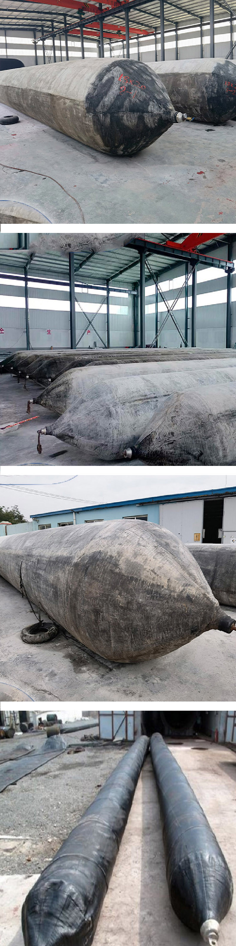 Marine Inflatable Buoyancy Bags Heavy Load Support Tear Resistant Easy Handling Safe Efficient